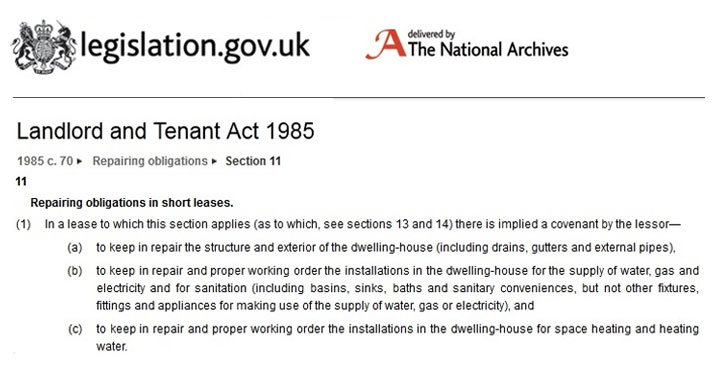 Tenant Act